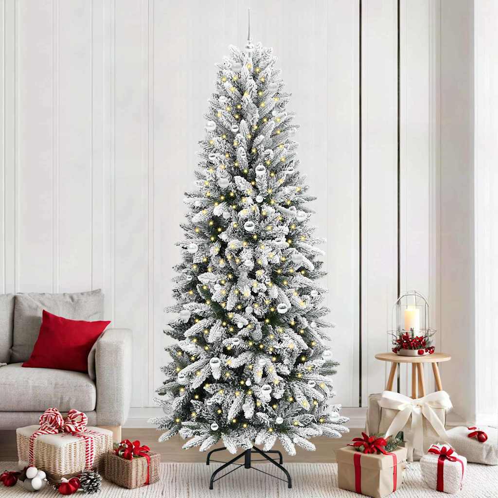 Sapin de Noël artificiel avec 300 LED Blanc 93 x 93 x 240 cm - XIOS
