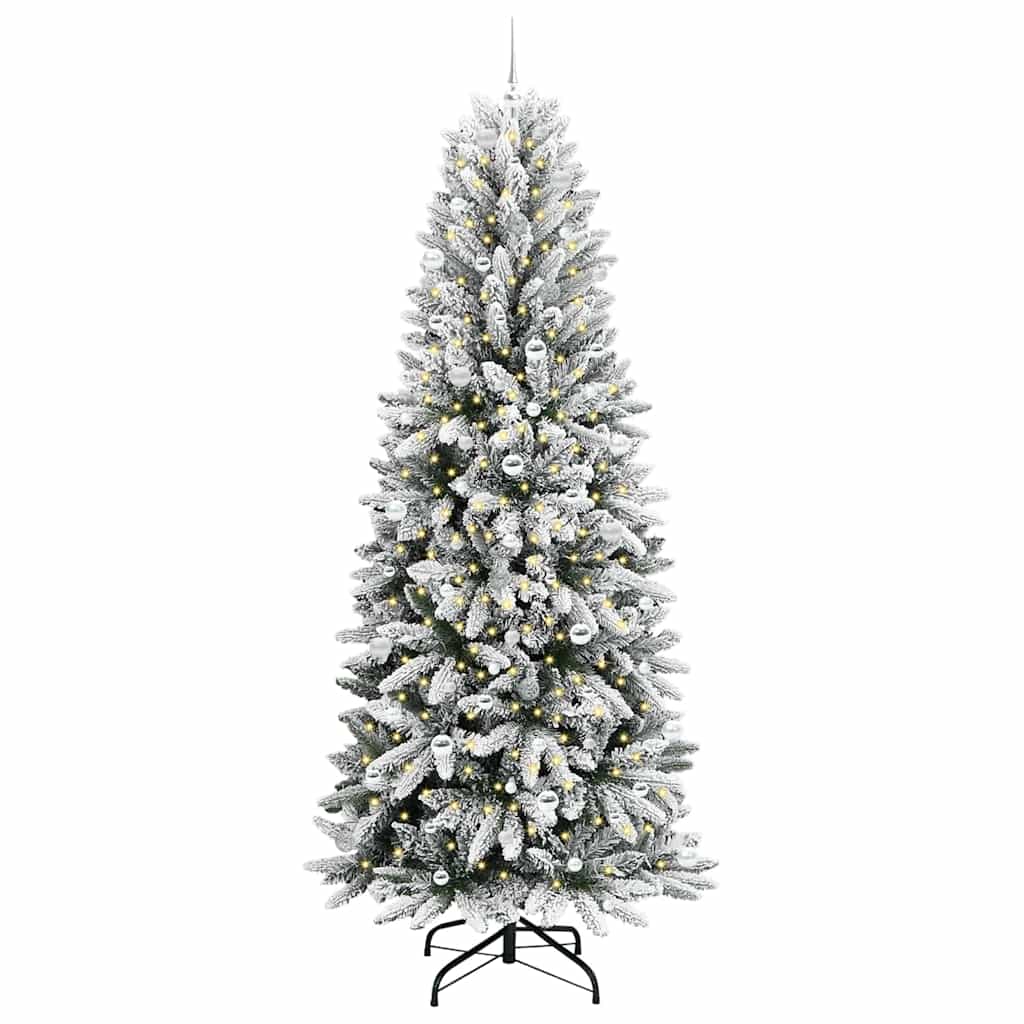 Sapin de Noël artificiel avec 300 LED Blanc 93 x 93 x 240 cm - XIOS