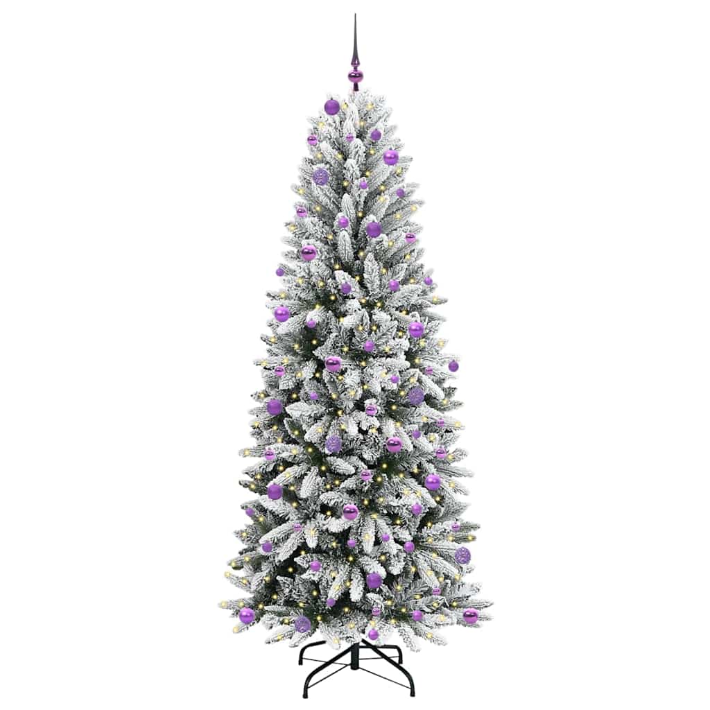 Sapin de Noël artificiel avec 300 LED Blanc 93 x 93 x 240 cm - XIOS