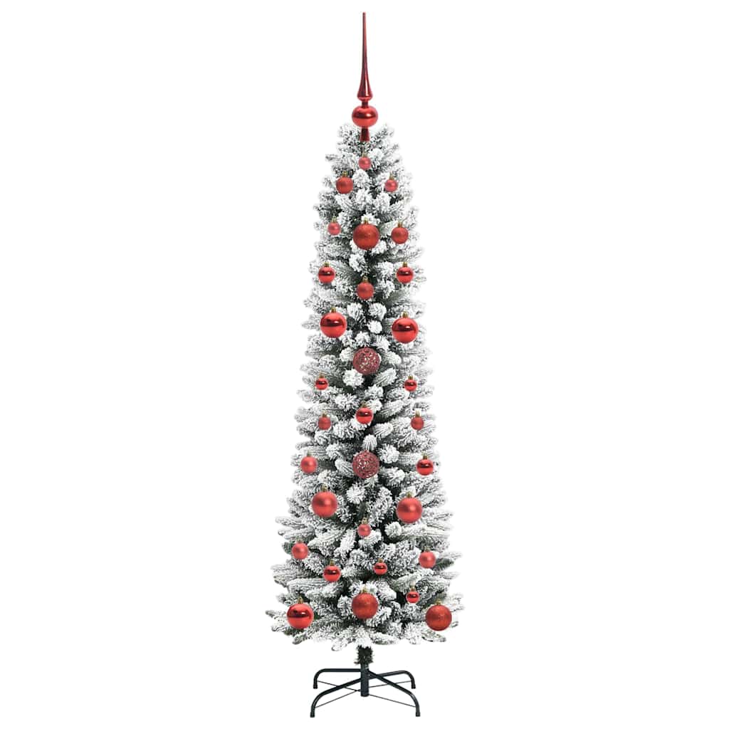 Sapin de Noël artificiel avec 150 LED Vert et blanc 120 cm - XIOS