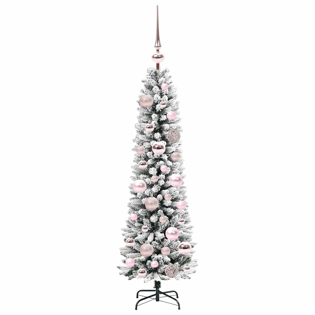 Sapin de Noël artificiel avec 150 LED Vert et blanc 120 cm - XIOS
