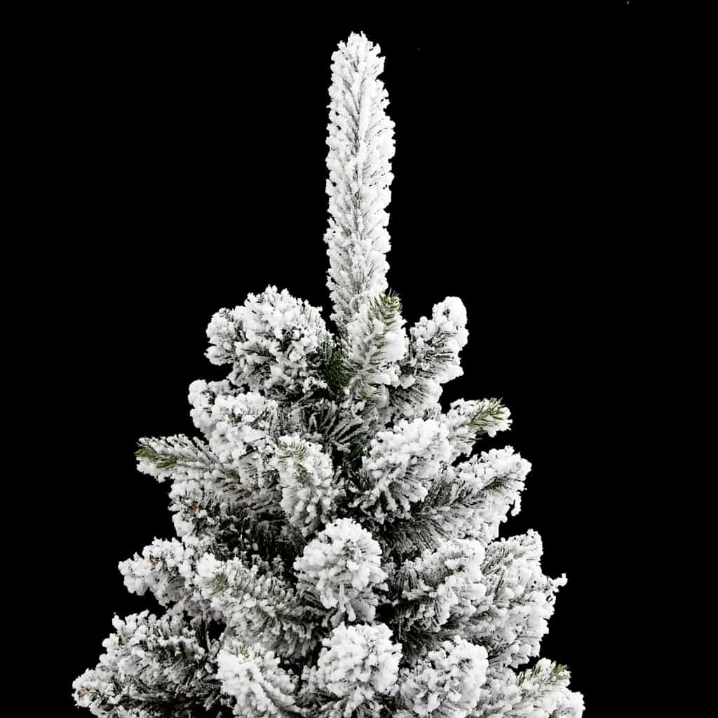 Sapin de Noël artificiel avec 150 LED Vert et blanc 150 cm - XIOS