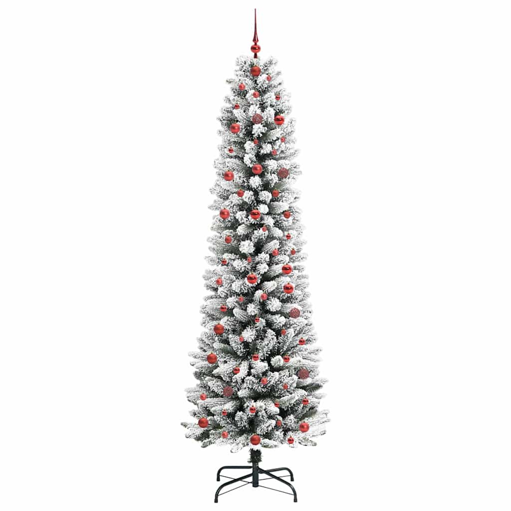 Sapin de Noël artificiel avec 300 LED Vert et blanc 240 cm - XIOS