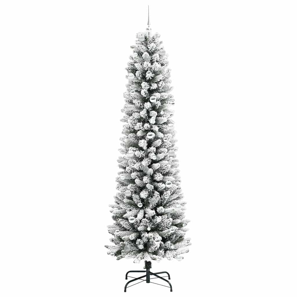 Sapin de Noël artificiel avec 300 LED Vert et blanc 240 cm - XIOS
