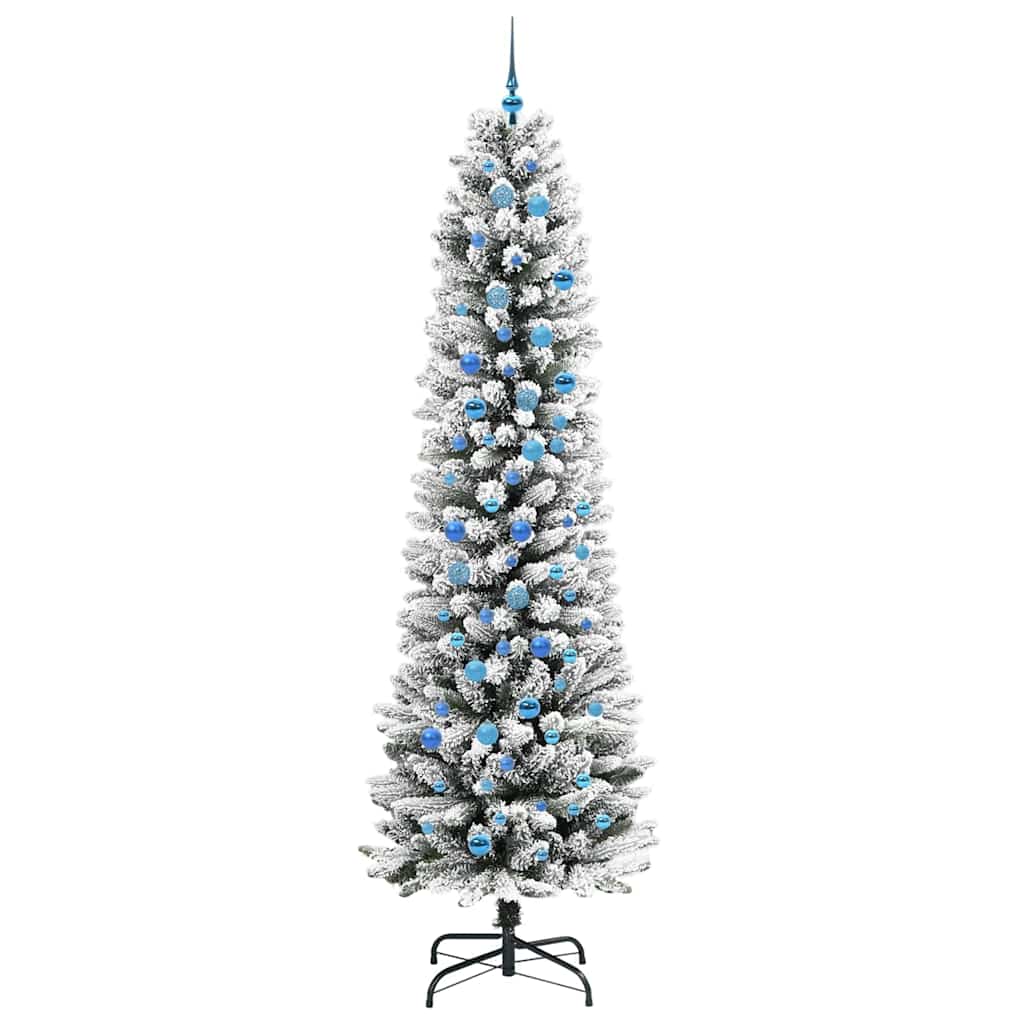 Sapin de Noël artificiel avec 300 LED Vert et blanc 240 cm - XIOS