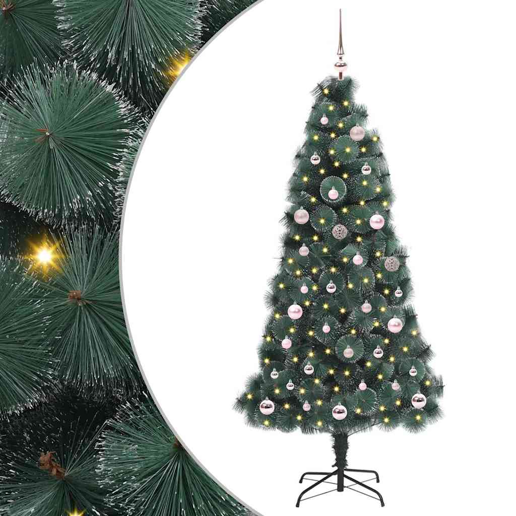 Sapin de Noël artificiel pré-éclairé avec ensemble de boules - XIOS