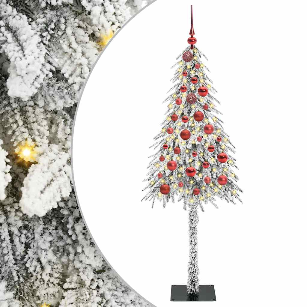 Sapin de Noël avec 150 LED Blanc 150 cm PE et Acier - XIOS