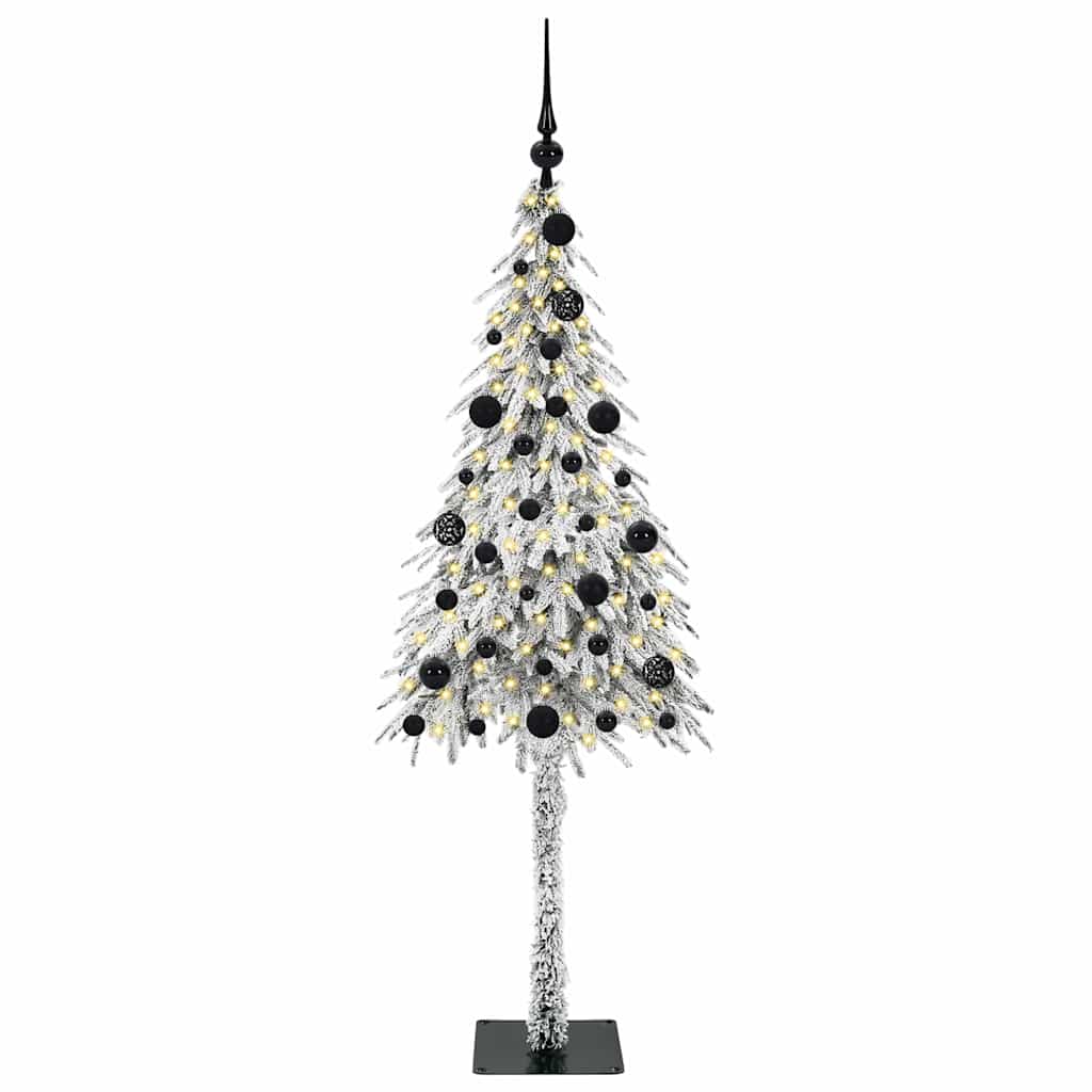 Sapin de Noël avec 150 LED Blanc 150 cm PE et Acier - XIOS