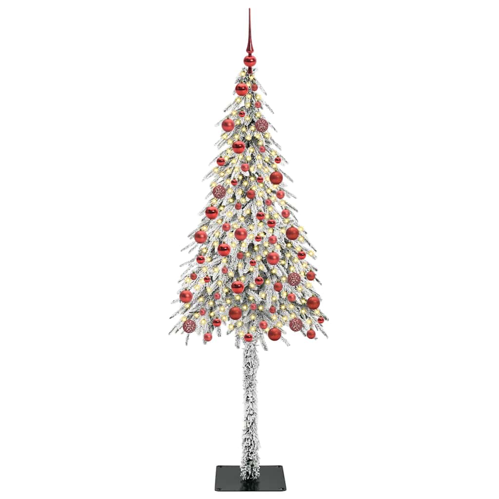 Sapin de Noël avec 300 LED Blanc 180 cm PE et Acier - XIOS