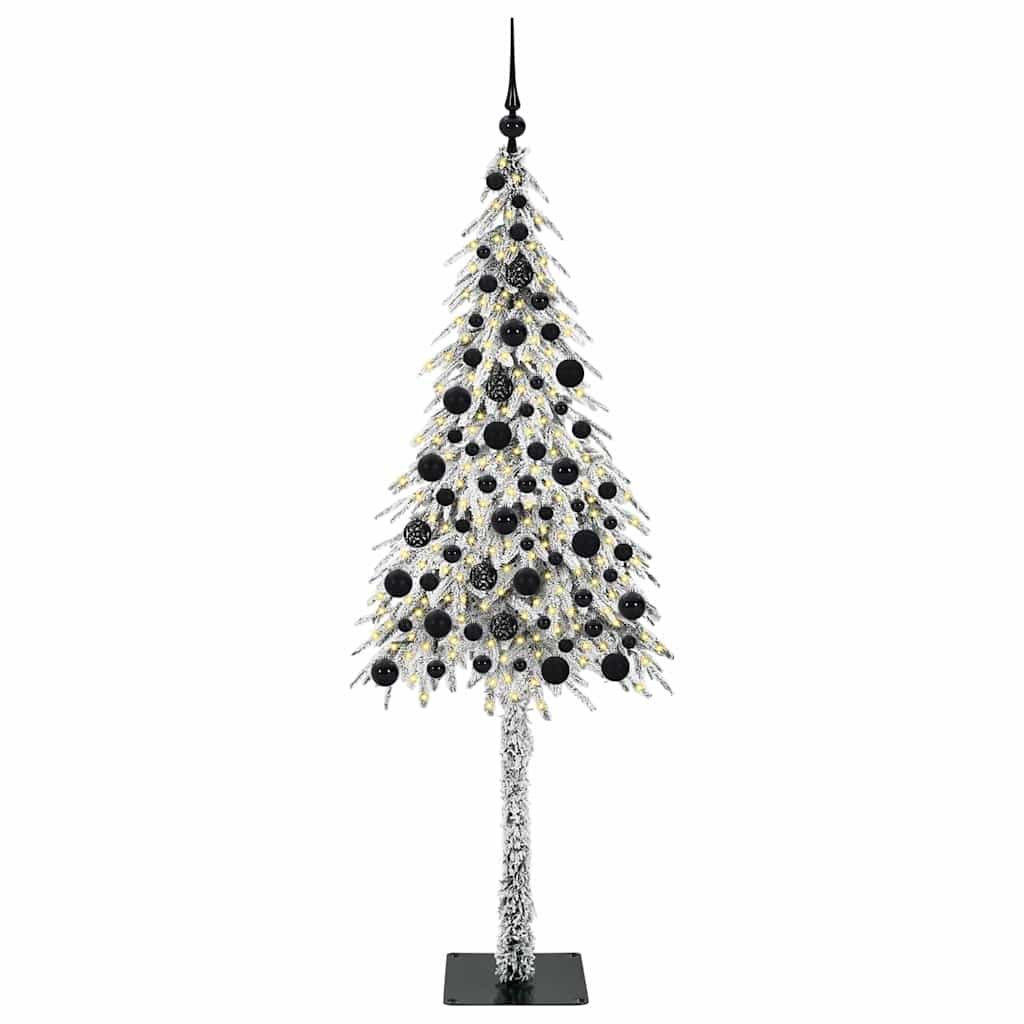 Sapin de Noël avec 300 LED Blanc 180 cm PE et Acier - XIOS