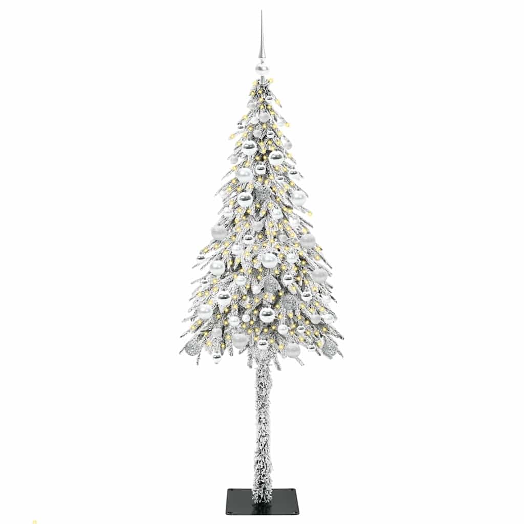 Sapin de Noël avec 300 LED Blanc 180 cm PE et Acier - XIOS