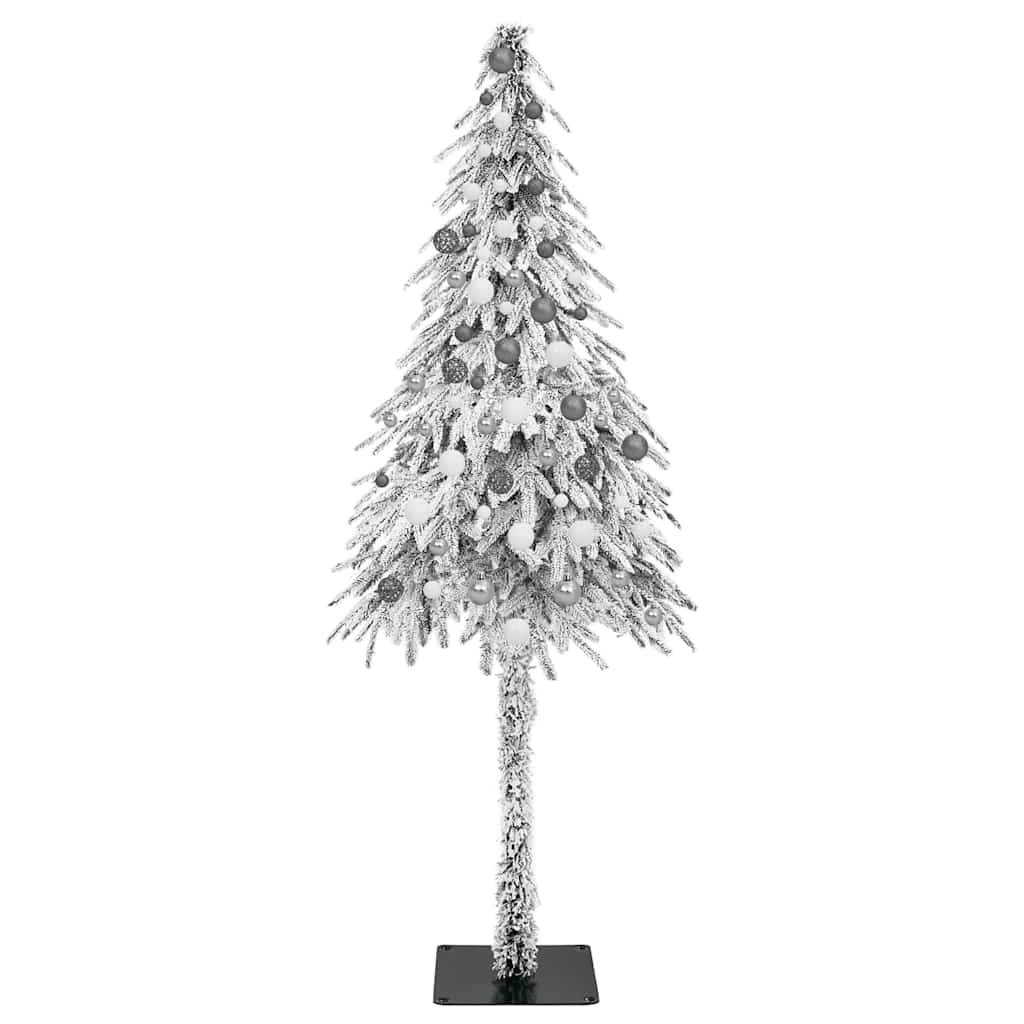 Sapin de Noël avec 300 LED Blanc 210 cm PE et Acier