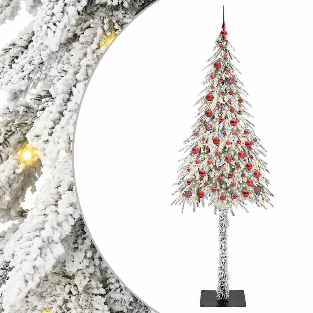 Sapin de Noël avec 300 LED Blanc 210 cm PE et Acier - XIOS