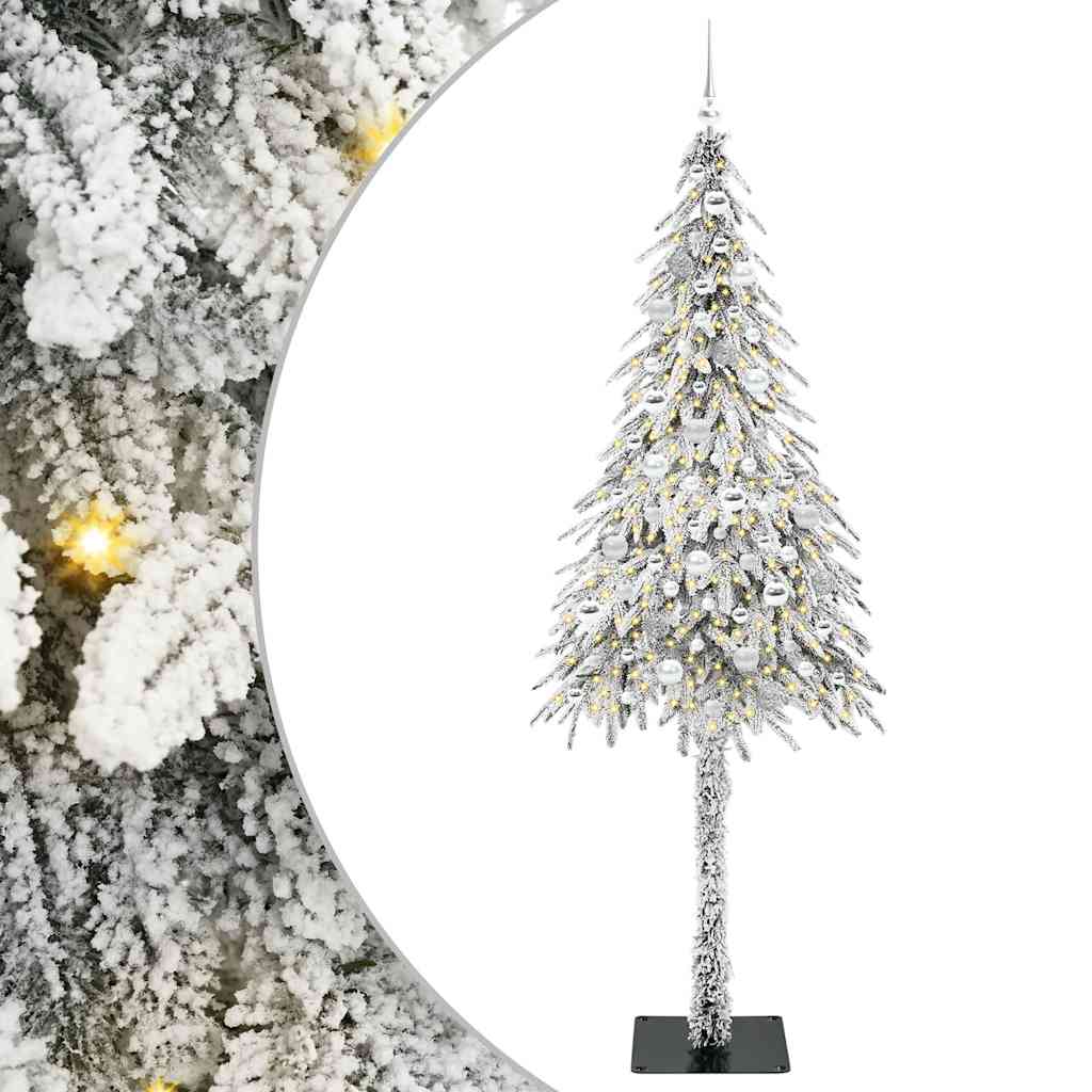 Sapin de Noël avec 300 LED Blanc 210 cm PE et Acier - XIOS