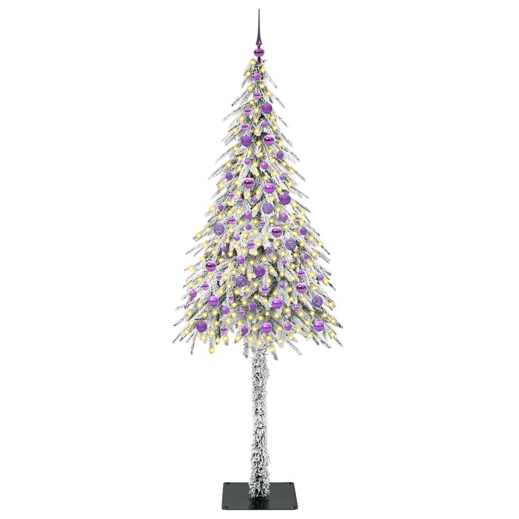 Sapin de Noël avec 300 LED Blanc 210 cm PE et Acier - XIOS