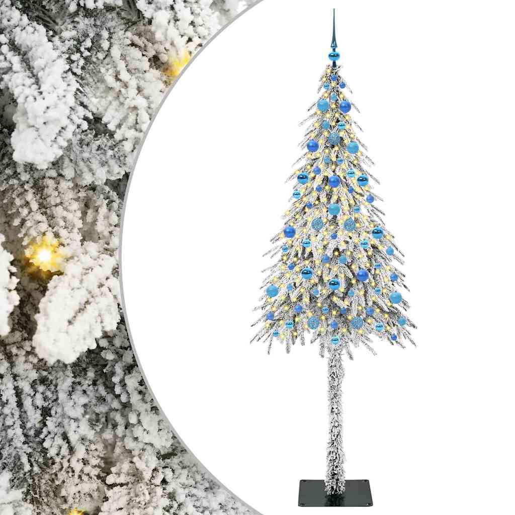 Sapin de Noël avec 300 LED Blanc 210 cm PE et Acier - XIOS