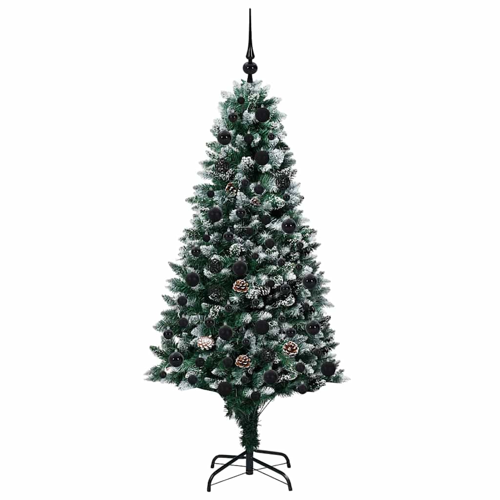 Sapin de Noël artificiel Vert 180 cm PVC, Acier et Plastique - XIOS