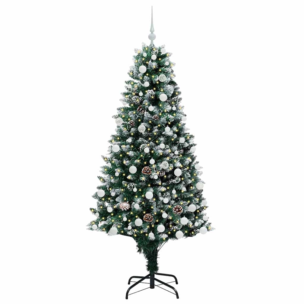 Sapin de Noël artificiel Vert 180 cm PVC, Acier et Plastique - XIOS