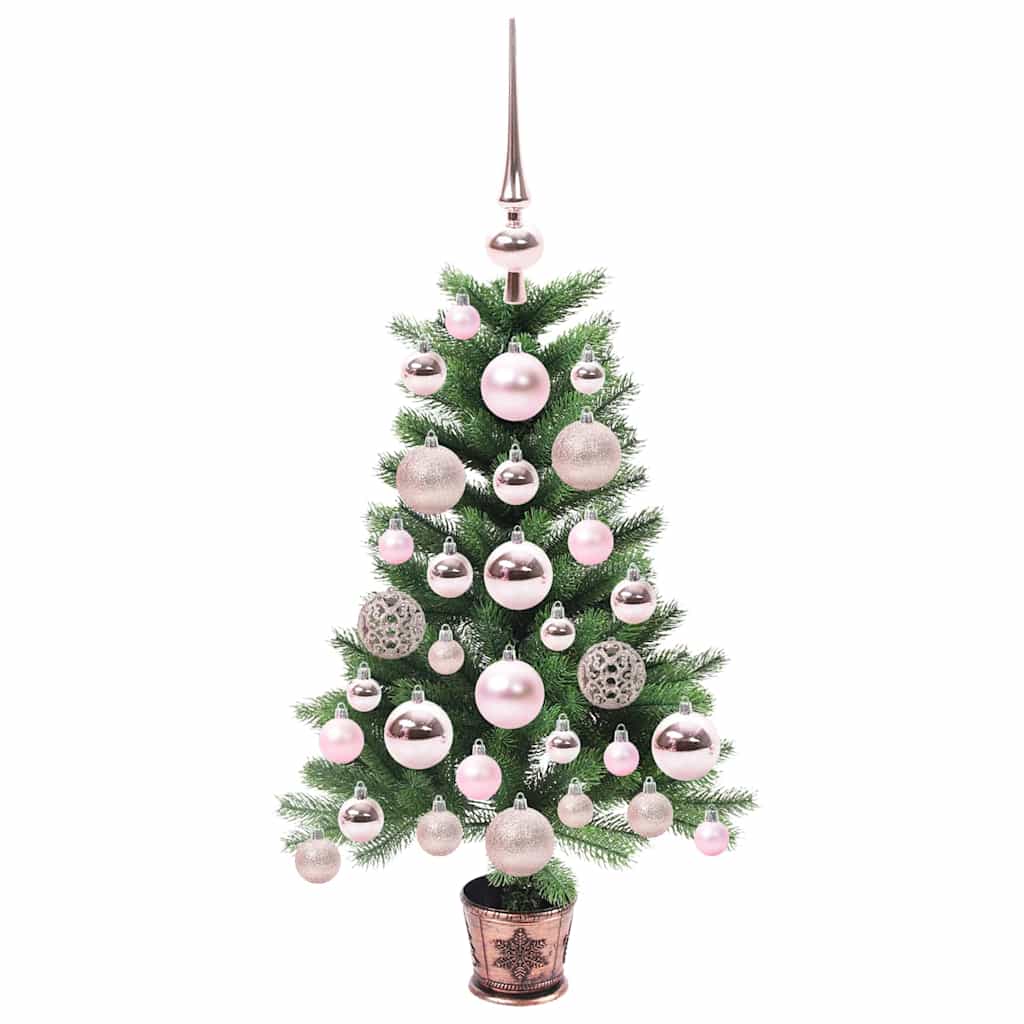 Sapin de Noël avec 150 LED avec support Vert 65 cm PE - XIOS