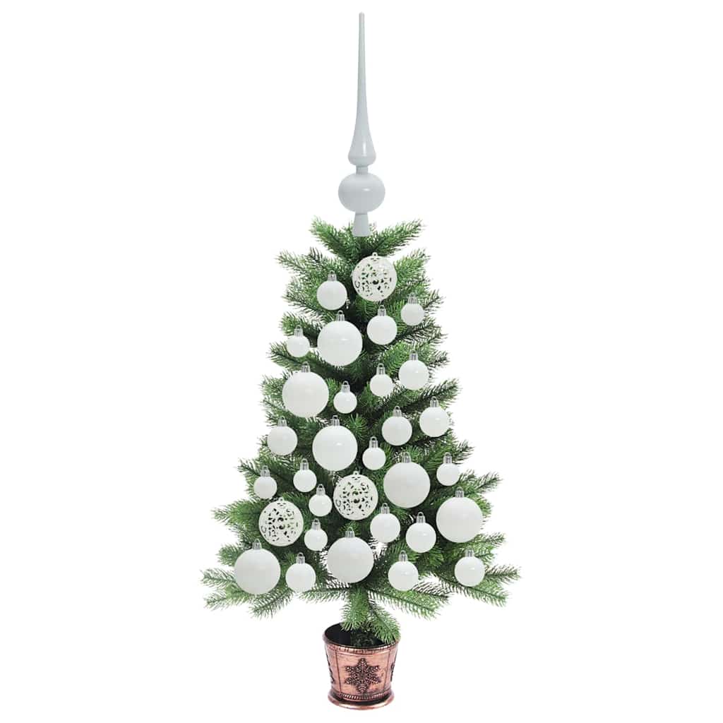 Sapin de Noël avec 150 LED avec support Vert 65 cm PE - XIOS