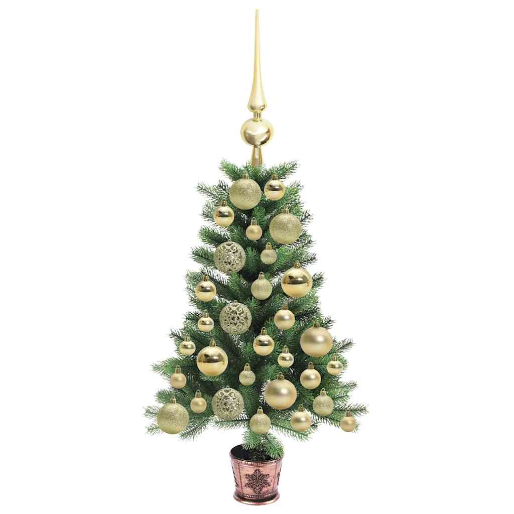 Sapin de Noël avec 150 LED avec support Vert 65 cm PE - XIOS