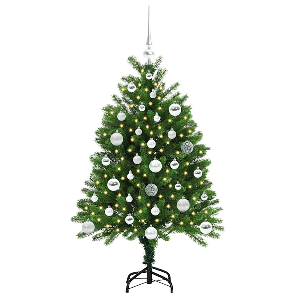 Sapin de Noël avec 150 LED avec support Vert 120 cm PE - XIOS