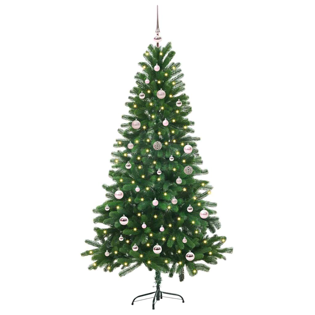 Sapin de Noël avec 150 LED avec support Vert 150 cm PE - XIOS
