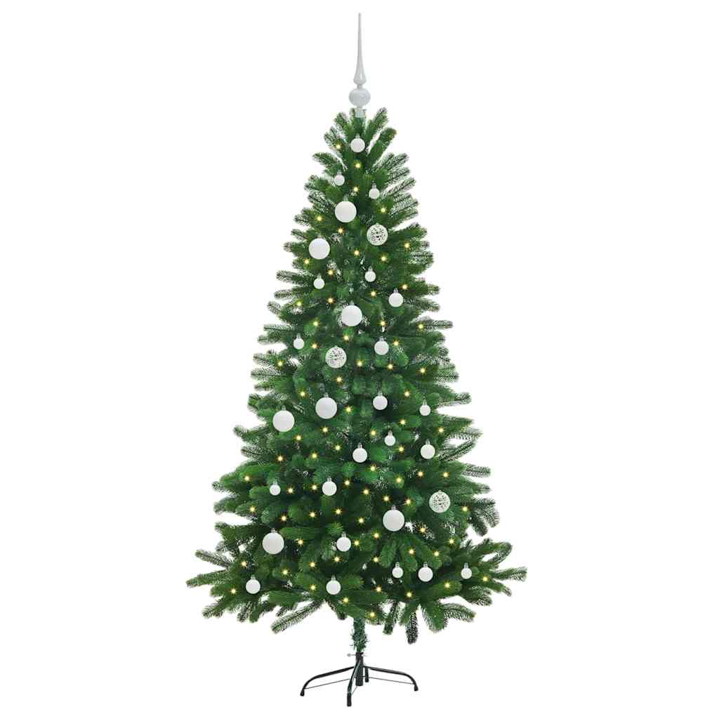 Sapin de Noël avec 150 LED avec support Vert 150 cm PE - XIOS
