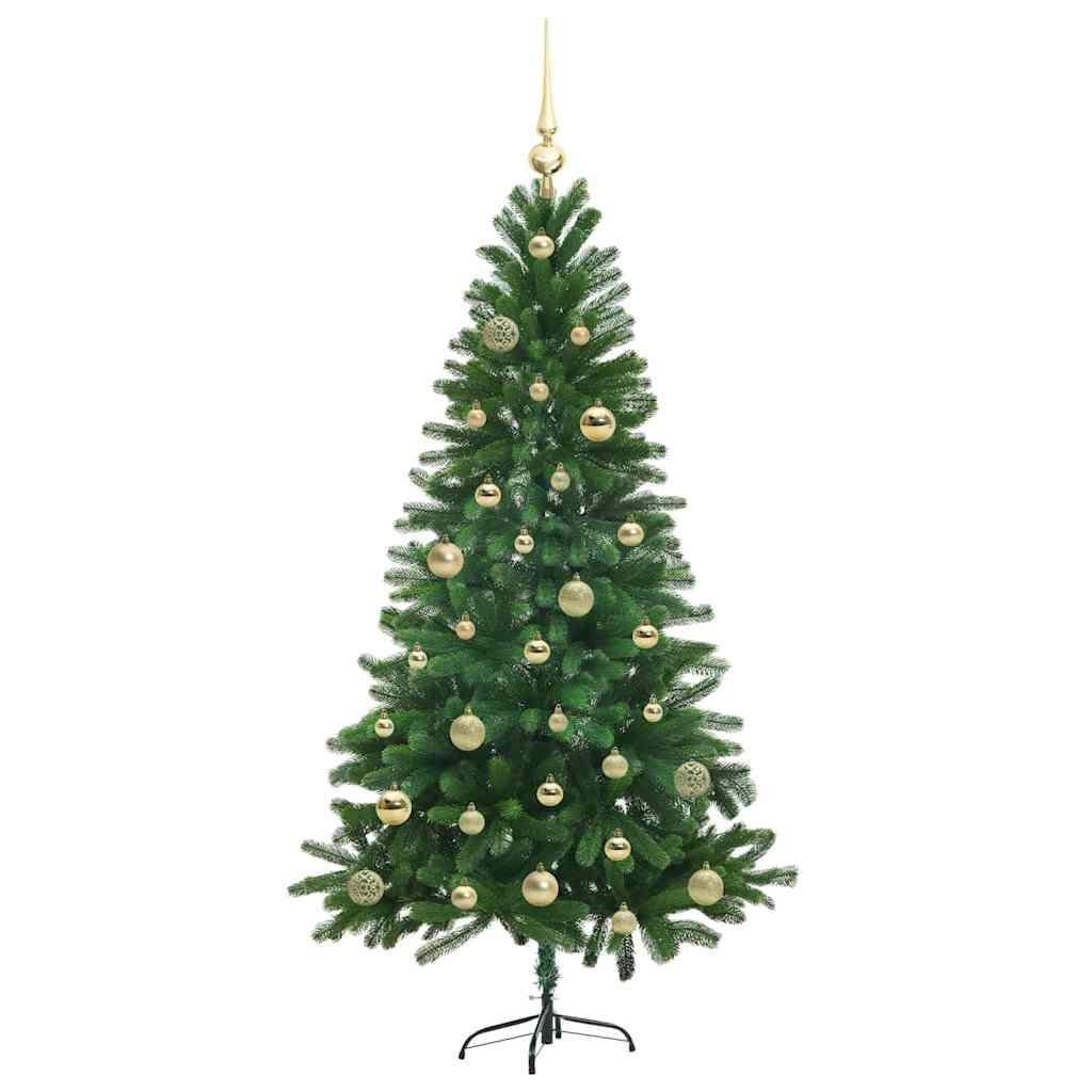 Sapin de Noël avec 150 LED avec support Vert 150 cm PE - XIOS