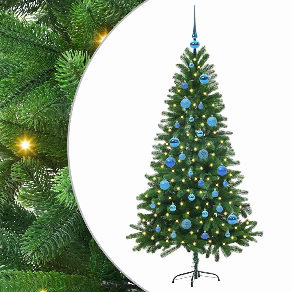 Sapin de Noël avec 150 LED avec support Vert 150 cm PE - XIOS