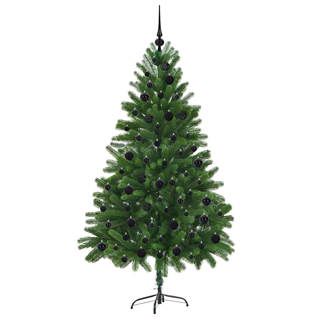 Sapin de Noël avec 300 LED avec support Vert 180 cm PE - XIOS