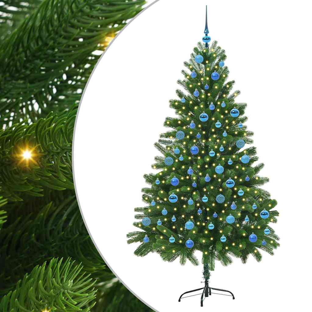 Sapin de Noël avec 300 LED avec support Vert 180 cm PE - XIOS
