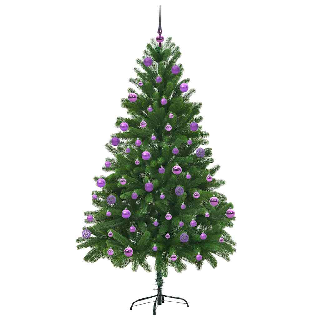 Sapin de Noël avec 300 LED avec support Vert 210 cm PE - XIOS