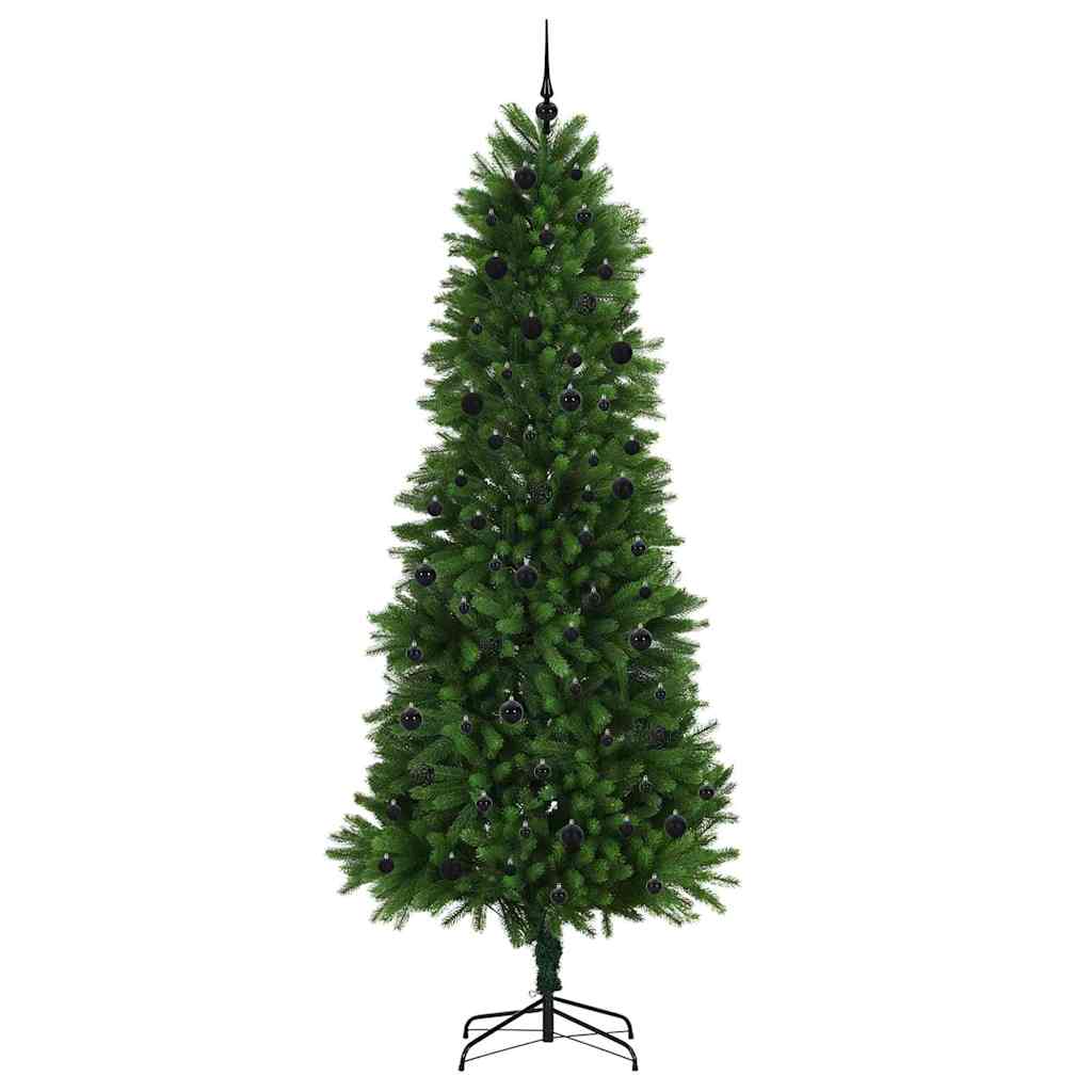 Sapin de Noël avec 300 LED avec support Vert 240 cm PE - XIOS