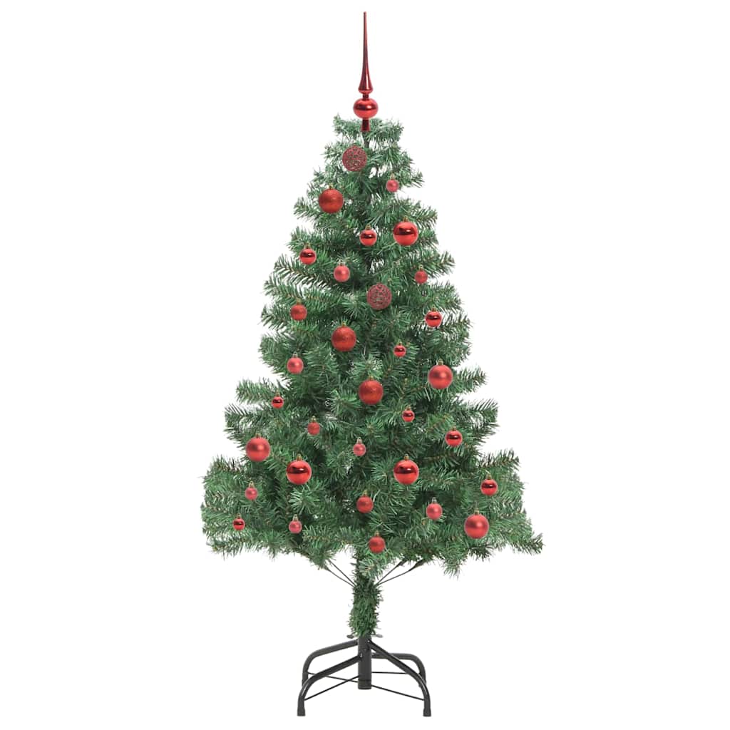 Sapin de Noël avec 150 LED avec support Vert 150 cm PVC - XIOS