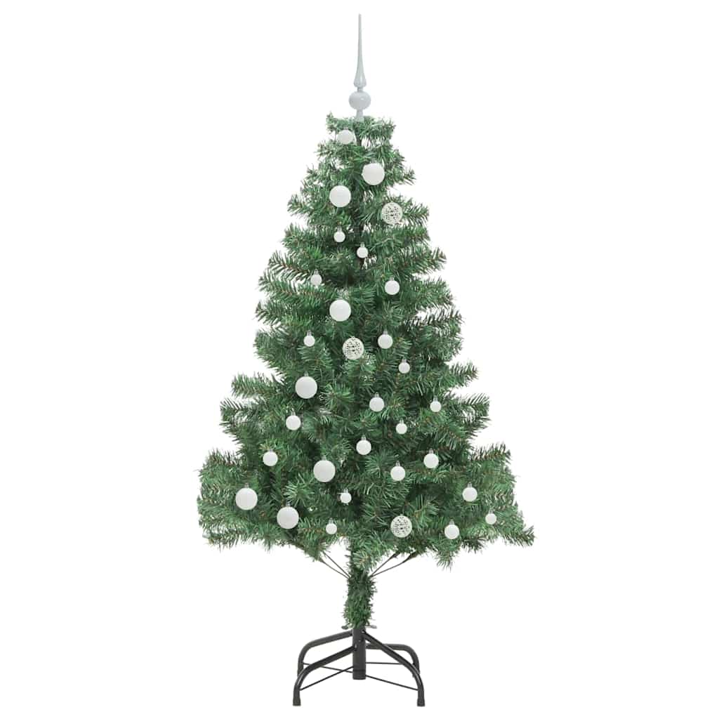 Sapin de Noël avec 150 LED avec support Vert 150 cm PVC - XIOS