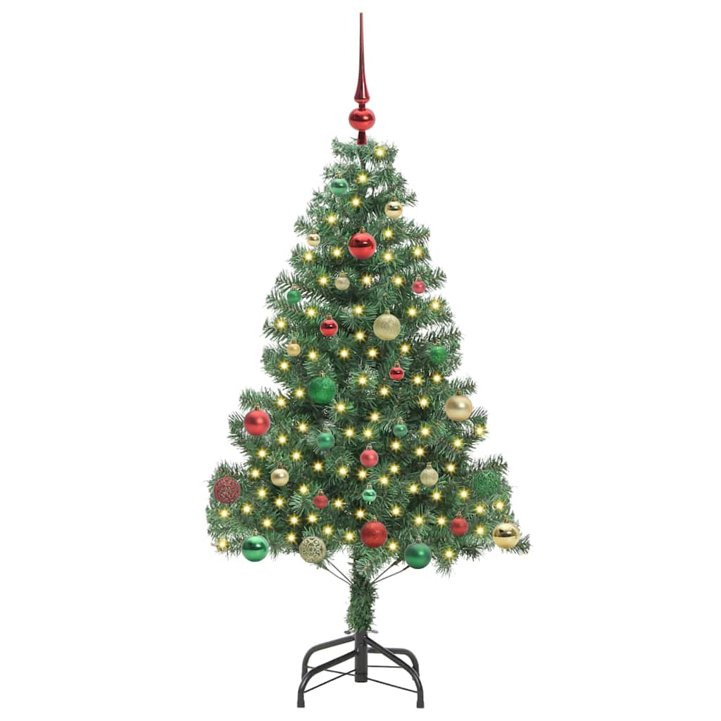 Sapin de Noël avec 150 LED avec support Vert 150 cm PVC - XIOS