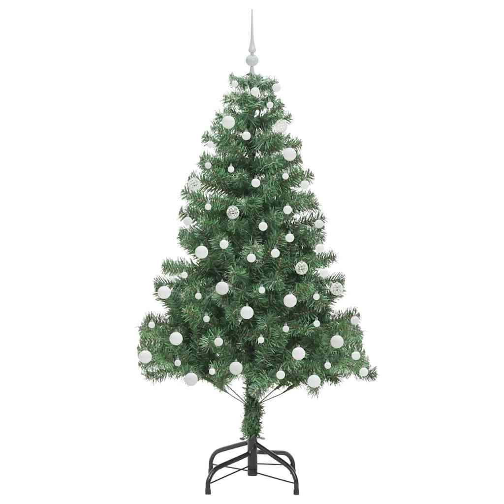 Sapin de Noël avec 300 LED avec support Vert 180 cm PVC - XIOS