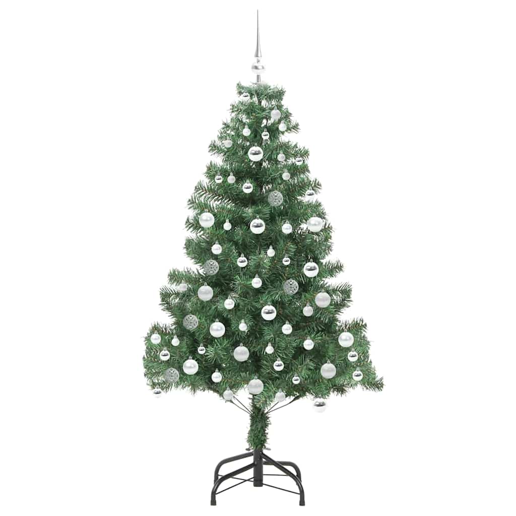 Sapin de Noël avec 300 LED avec support Vert 180 cm PVC - XIOS