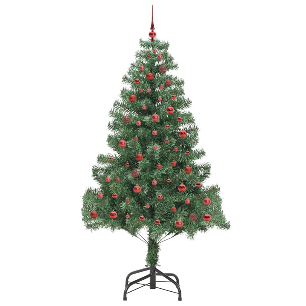 Sapin de Noël avec 300 LED avec support Vert 210 cm PVC - XIOS