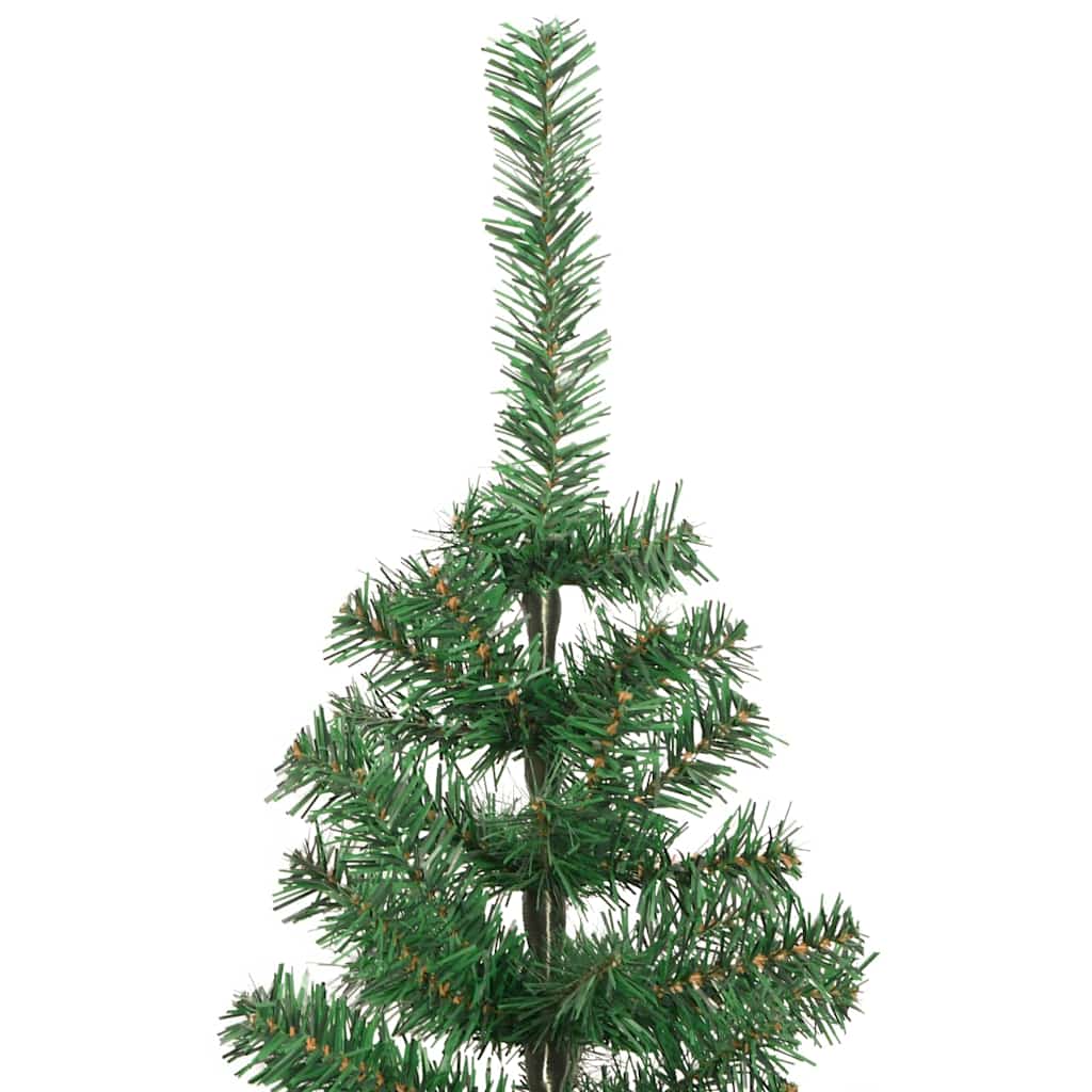 Sapin de Noël avec 300 LED avec support Vert 240 cm PVC - XIOS