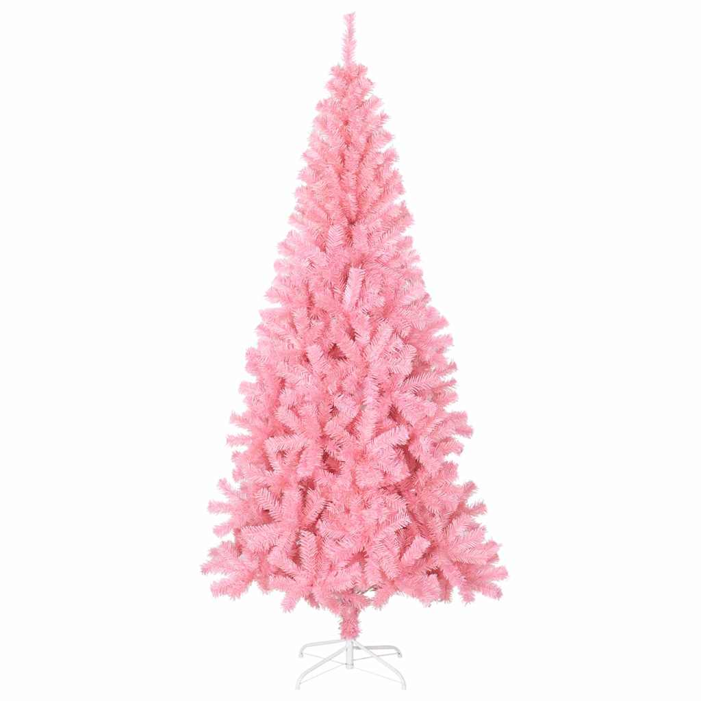 Sapin de Noël avec 300 LED avec support Rose 180 cm PVC - XIOS