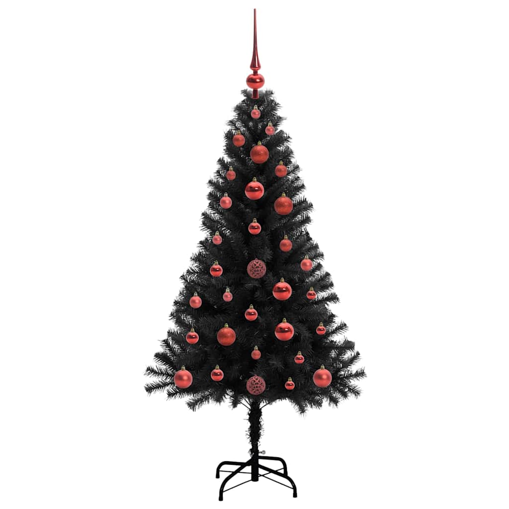 Sapin de Noël Noir 120 cm PVC - XIOS