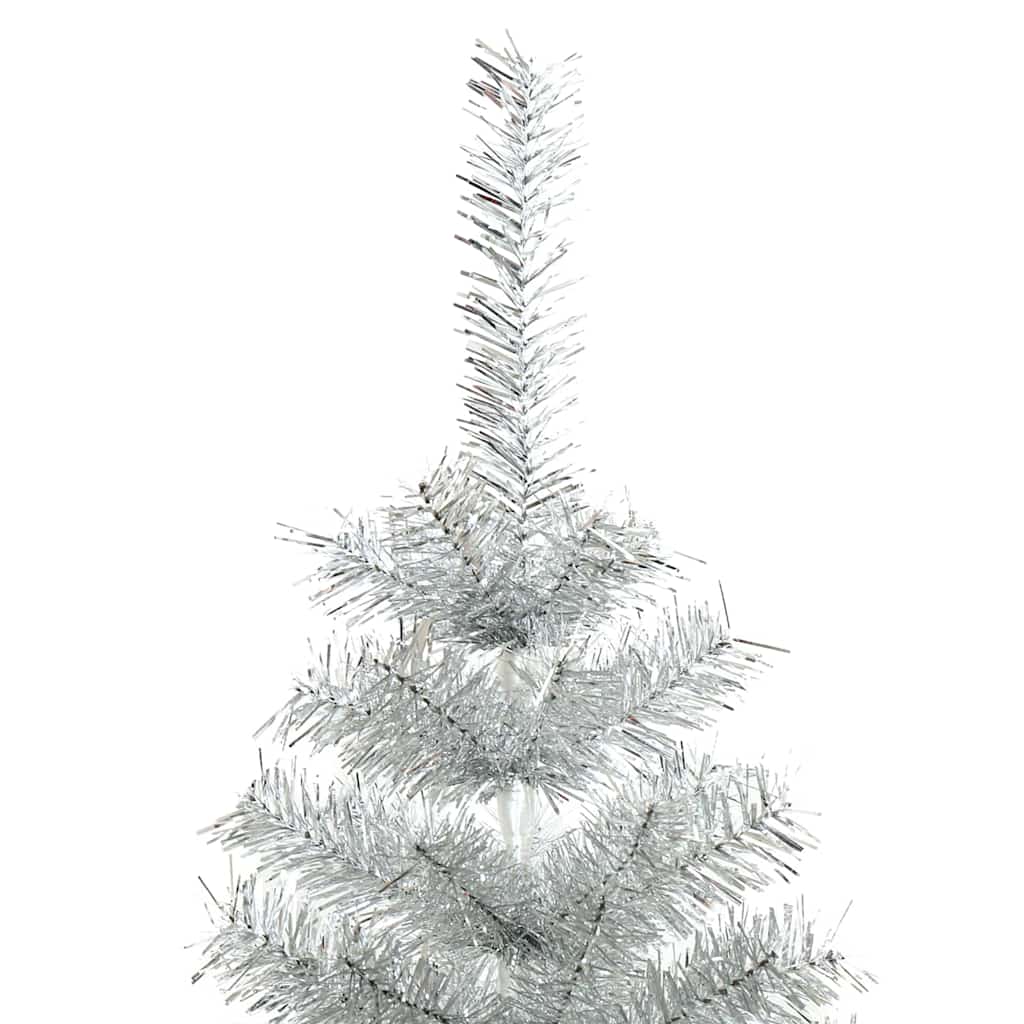 Sapin de Noël avec 150 LED avec support Argent 150 cm PET - XIOS
