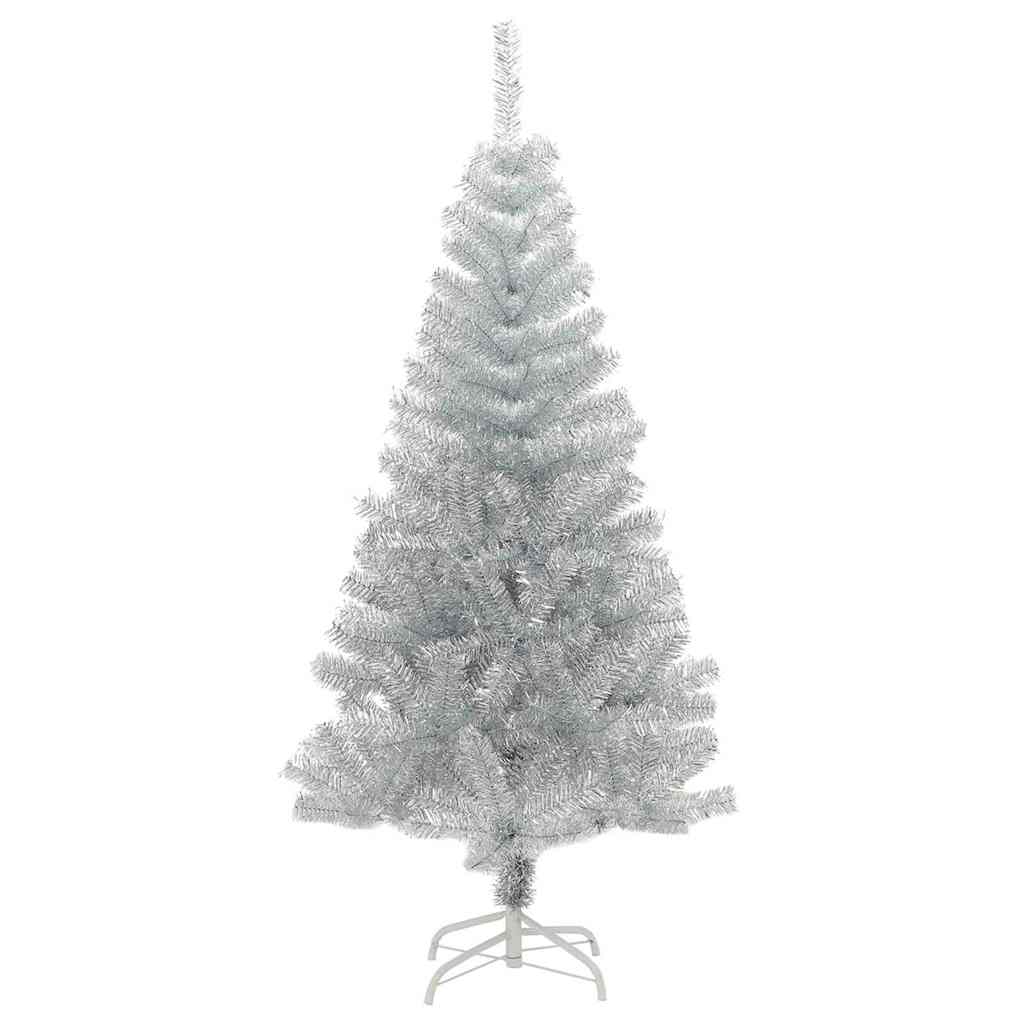Sapin de Noël avec 150 LED avec support Argent 150 cm PET - XIOS