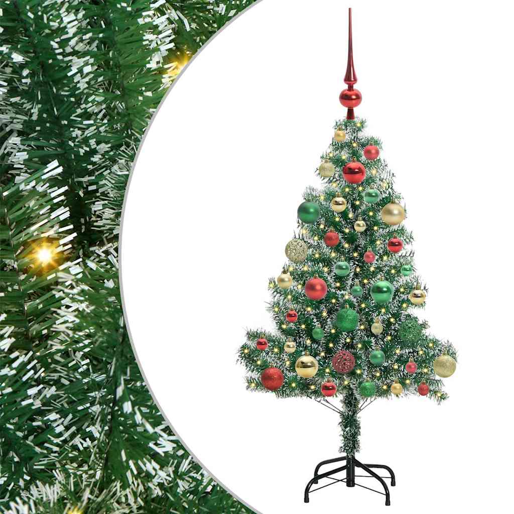 Arbre de Noël artificiel floconné de neige avec lumière LED - XIOS