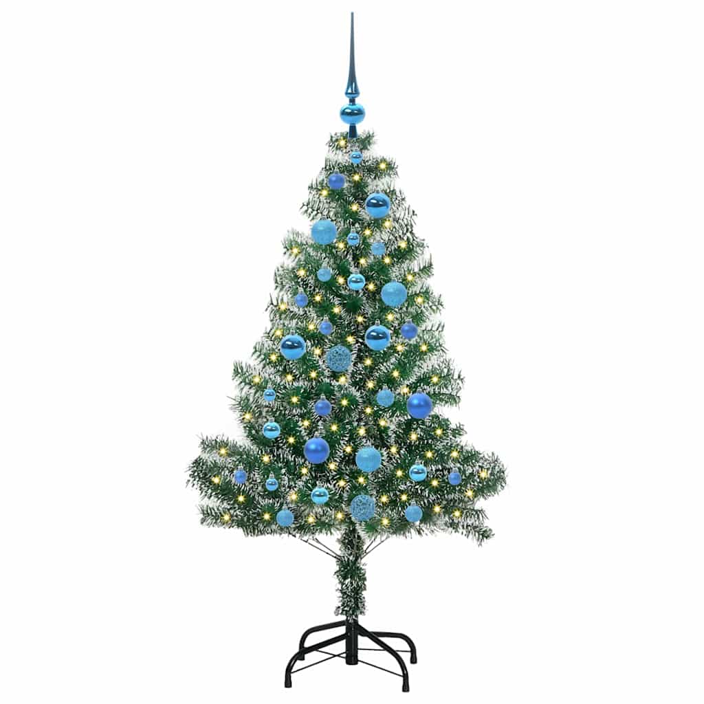 Arbre de Noël artificiel floconné de neige avec lumière LED - XIOS