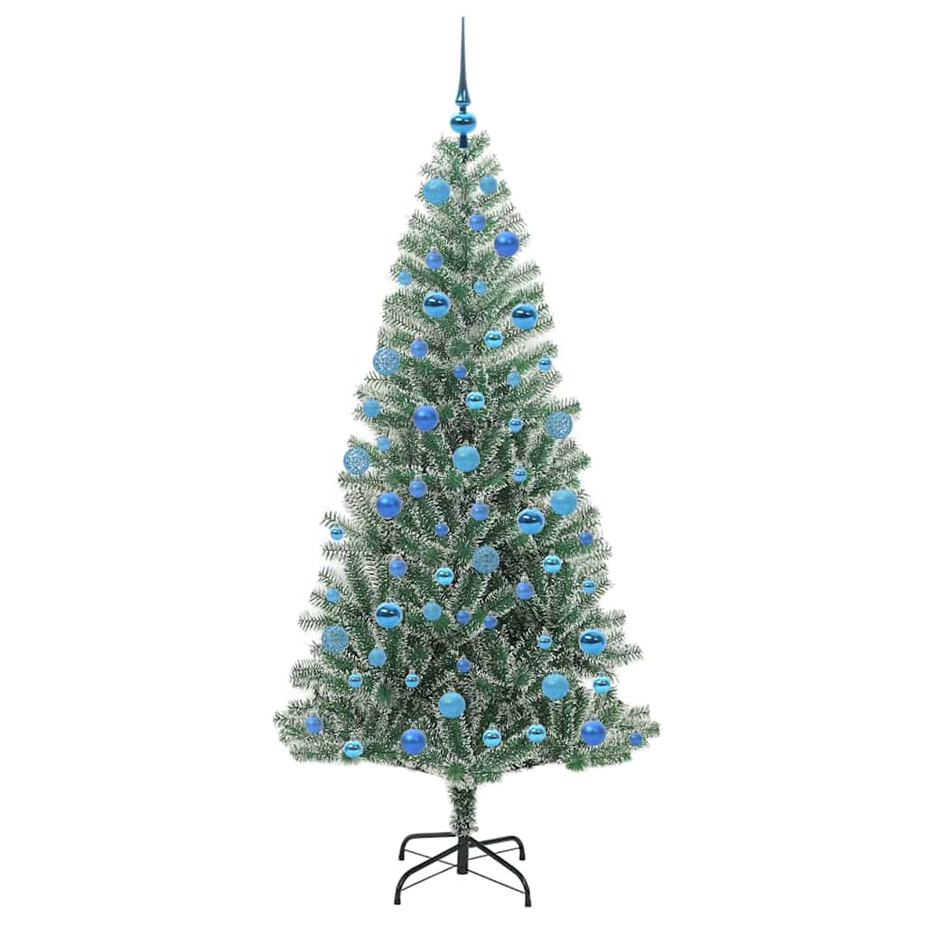 Arbre de Noël artificiel floconné de neige avec lumière LED - XIOS