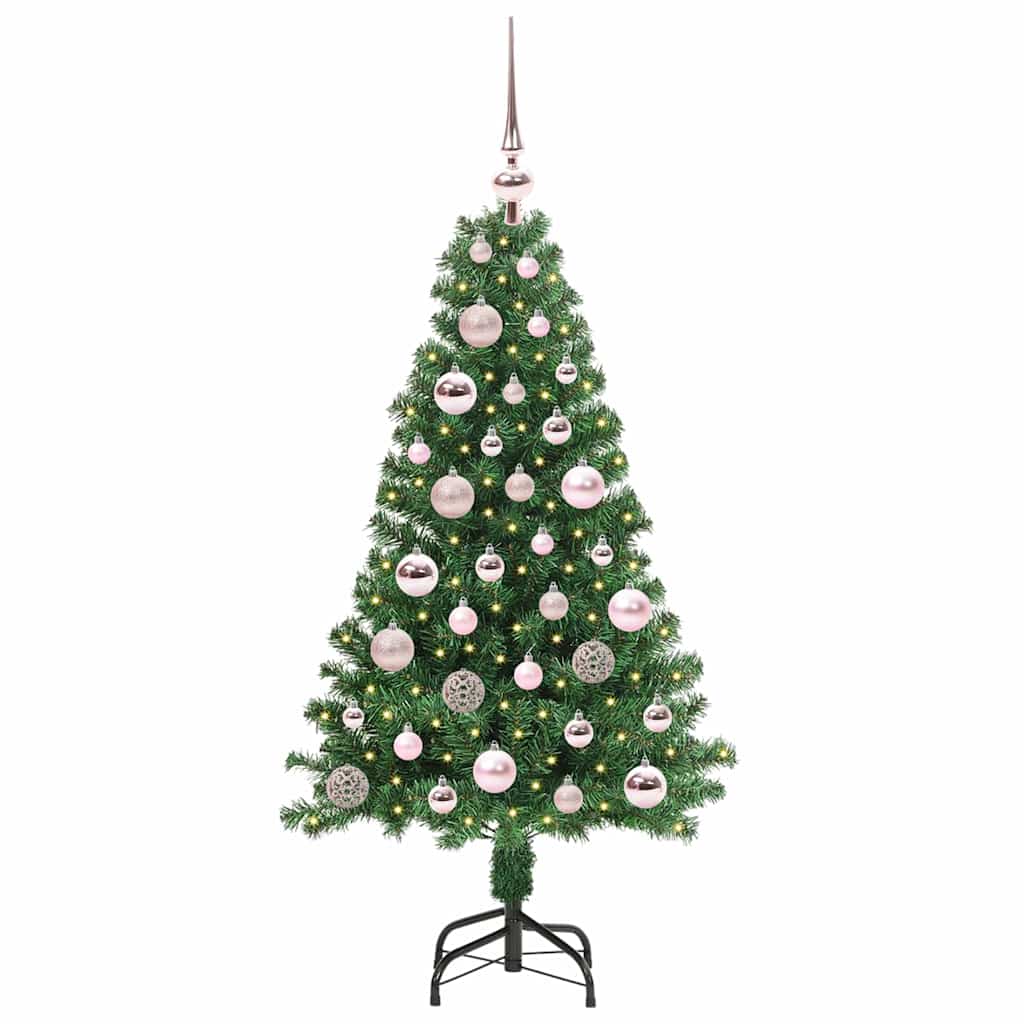 Sapin de Noël artificiel Vert 120 cm PVC, Acier et Plastique - XIOS