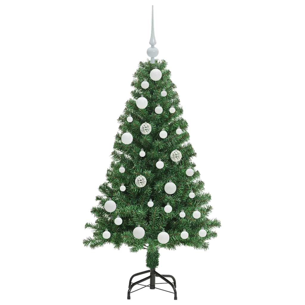 Sapin de Noël artificiel Vert 120 cm PVC, Acier et Plastique - XIOS